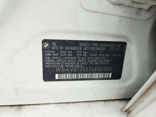 Used 2007 BMW 335i Sedan RWD image 20