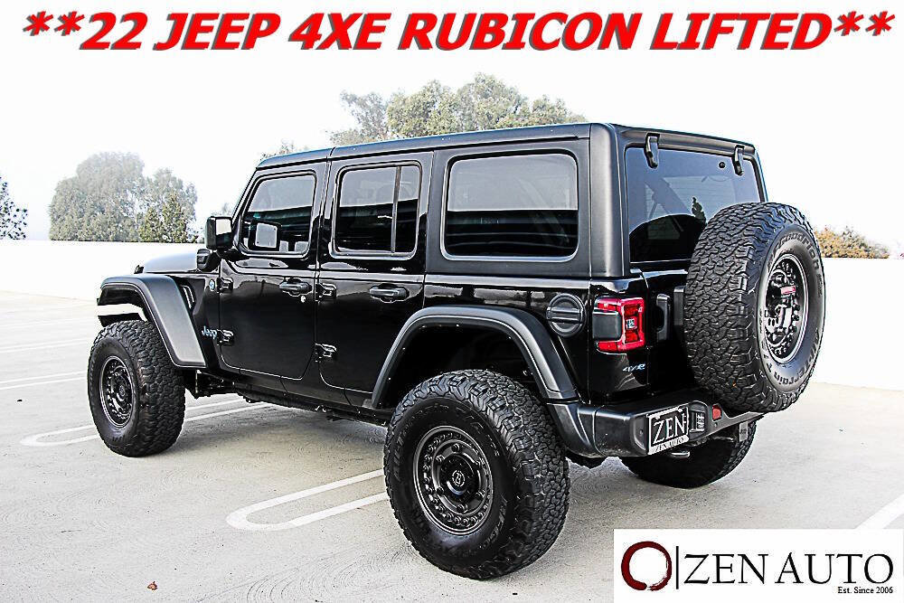 Used 2022 Jeep Wrangler Unlimited Rubicon 4xe w/ Cold Weather Group image 4