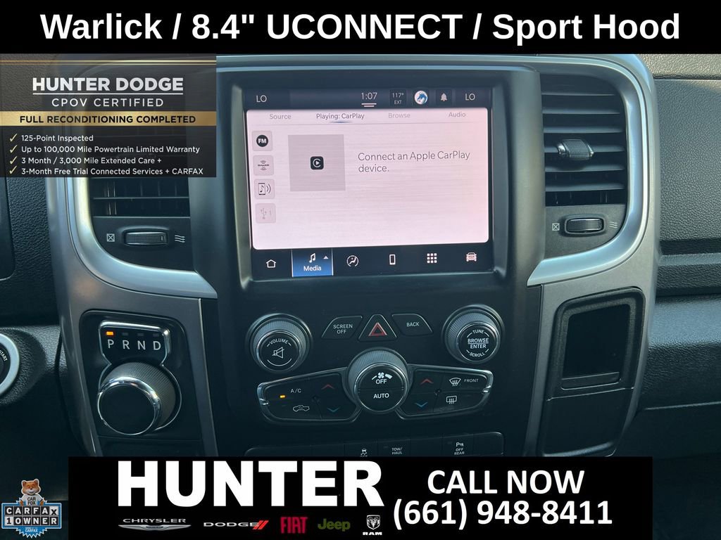 Certified 2022 RAM 1500 Classic Warlock w/ Electronics Group RWD image 27