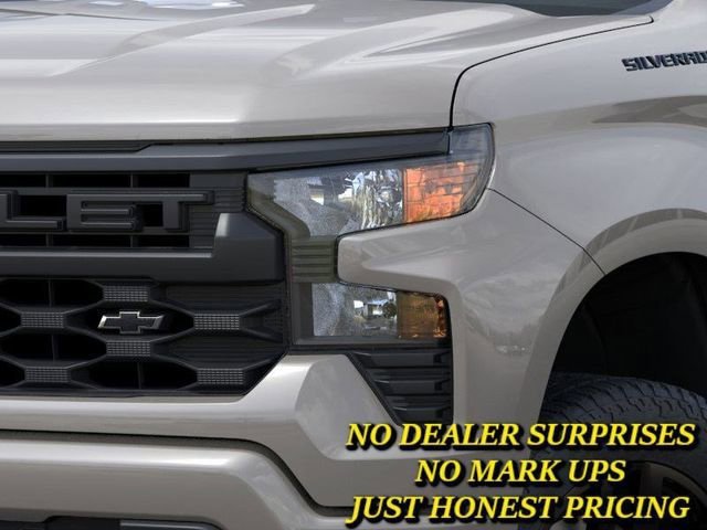 New 2026 Chevrolet Silverado 1500 Custom w/ Turbomax Blackout Package RWD image 10