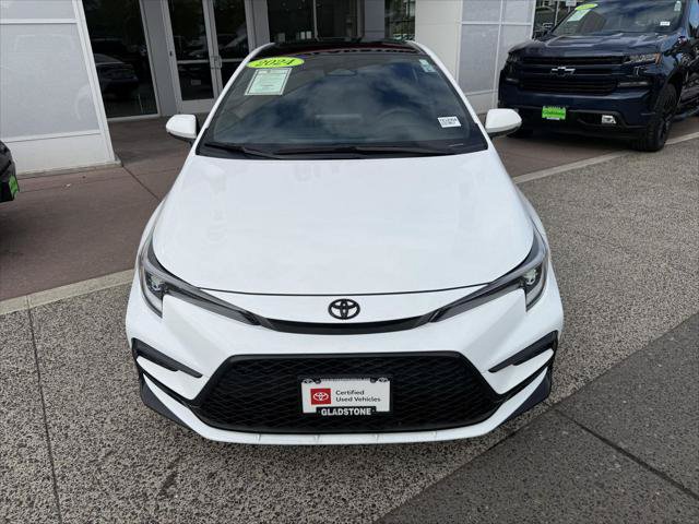 Certified 2024 Toyota Corolla XSE FWD image 11