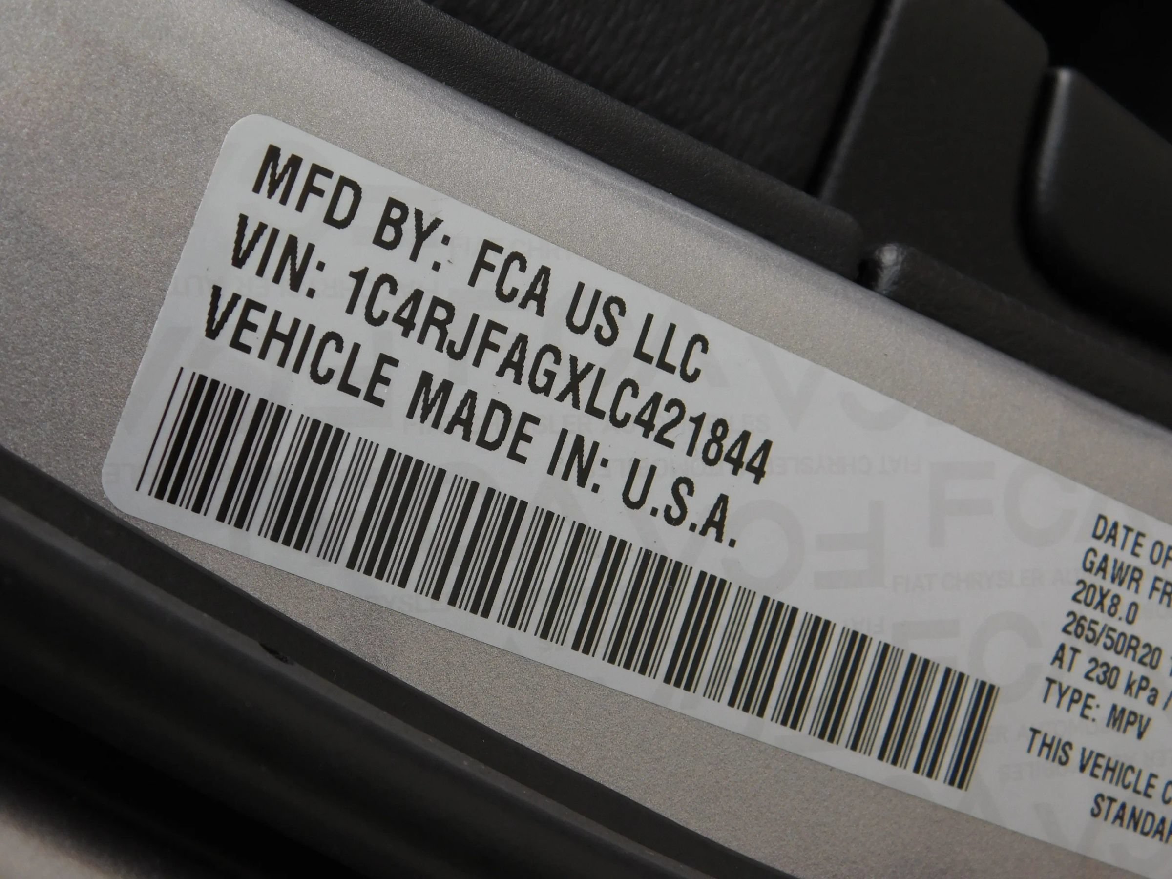 Used 2020 Jeep Grand Cherokee Altitude AWD/4WD image 30