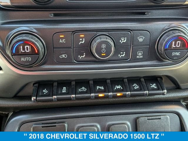 Used 2018 Chevrolet Silverado 1500 LTZ Z71 w/ LTZ Plus Package AWD/4WD image 27