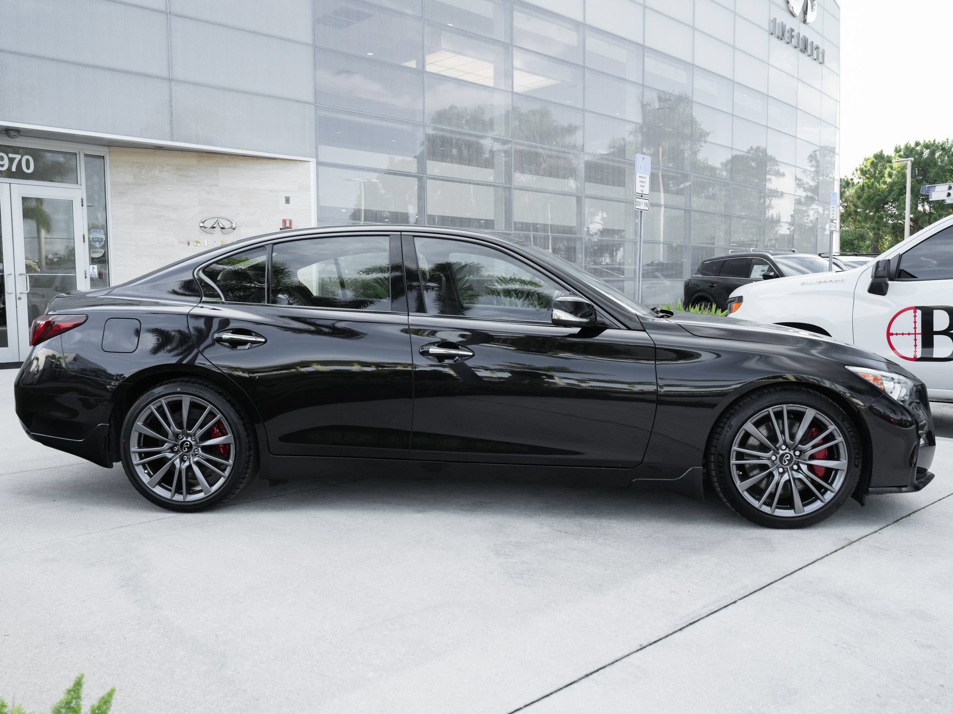 Certified 2023 INFINITI Q50 Red Sport 400 RWD image 27