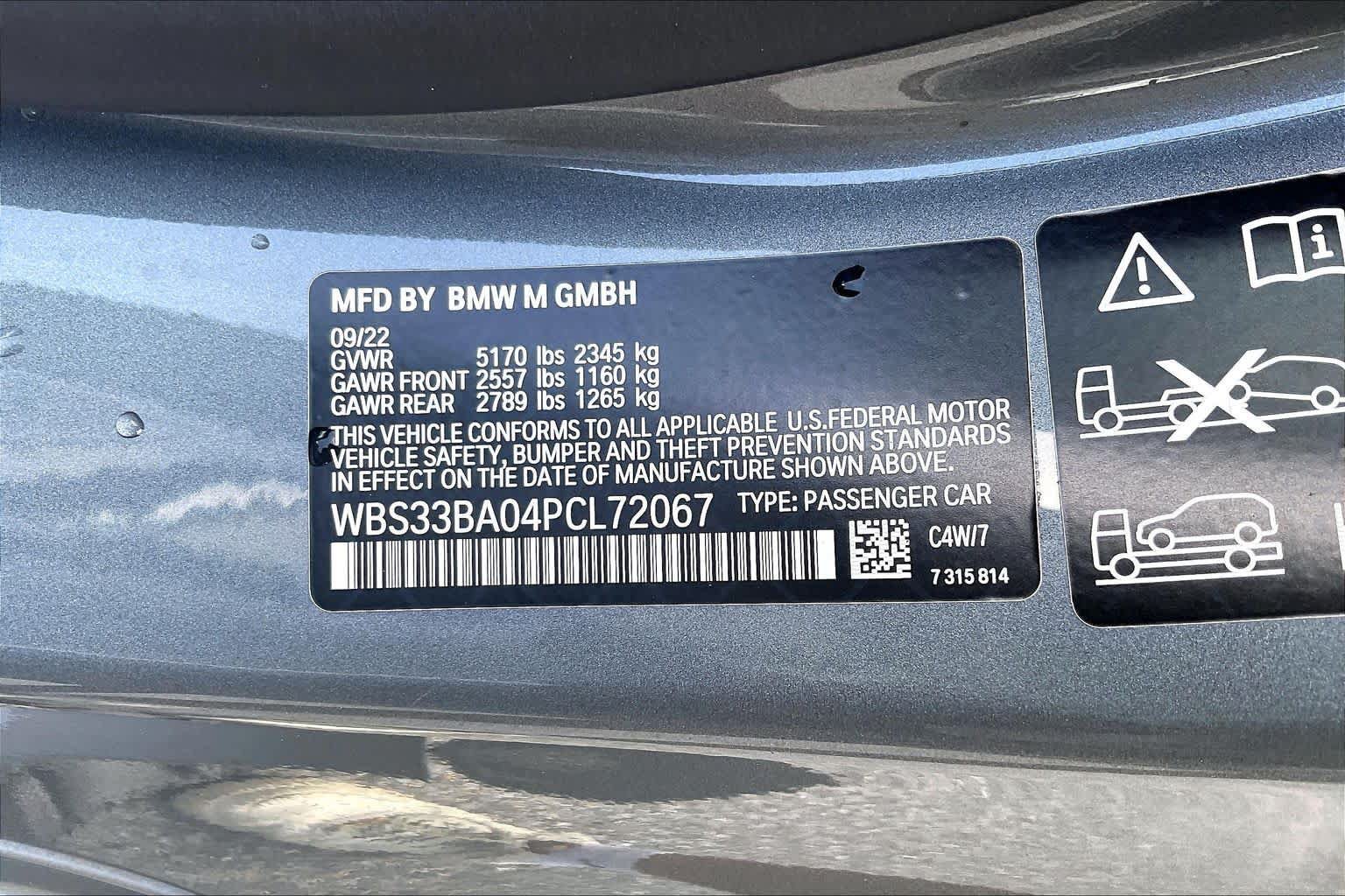 Used 2023 BMW M4 xDrive Competition w/ M Driver's Package AWD/4WD image 36
