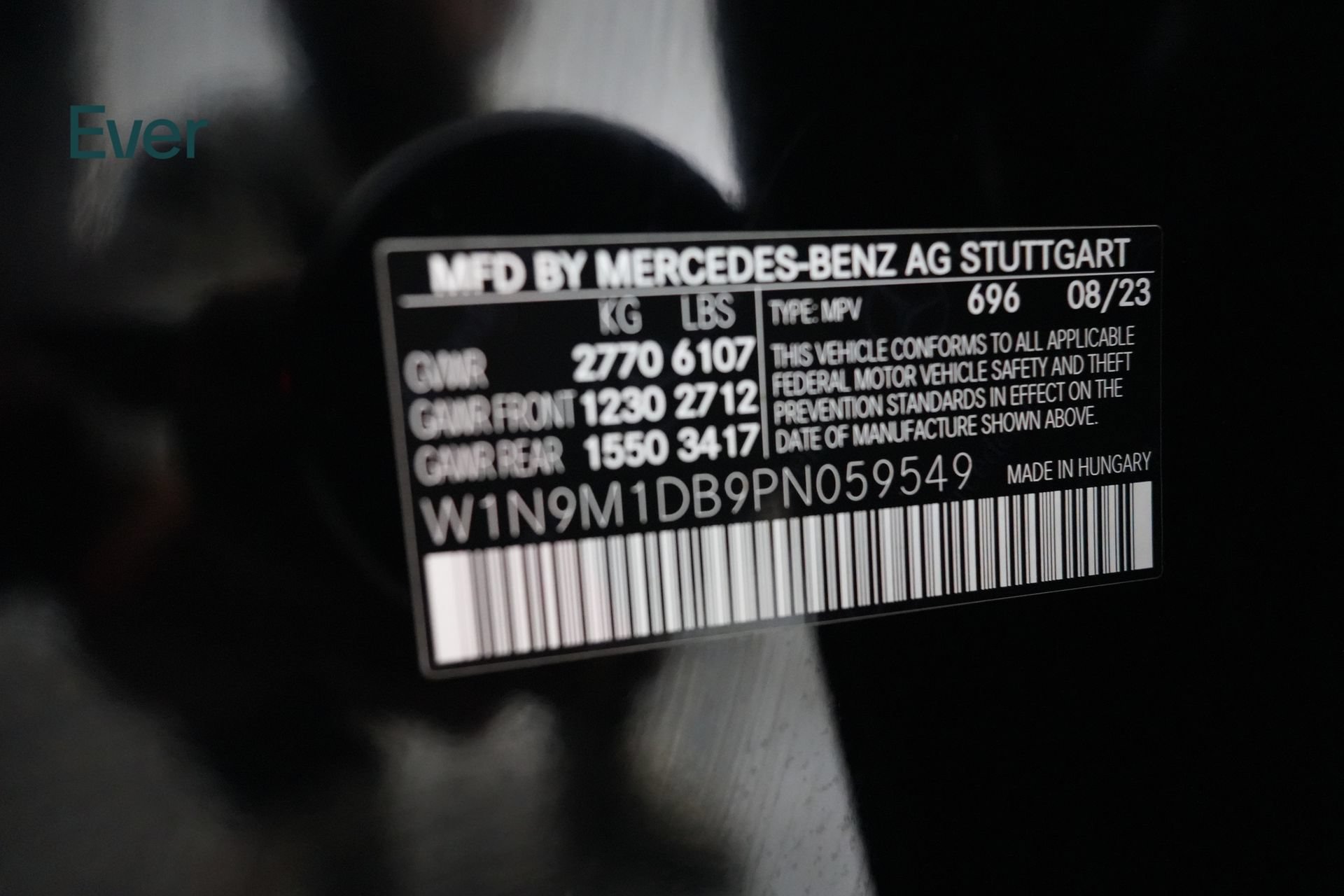 Used 2023 Mercedes-Benz EQB 350 4MATIC SUV image 25