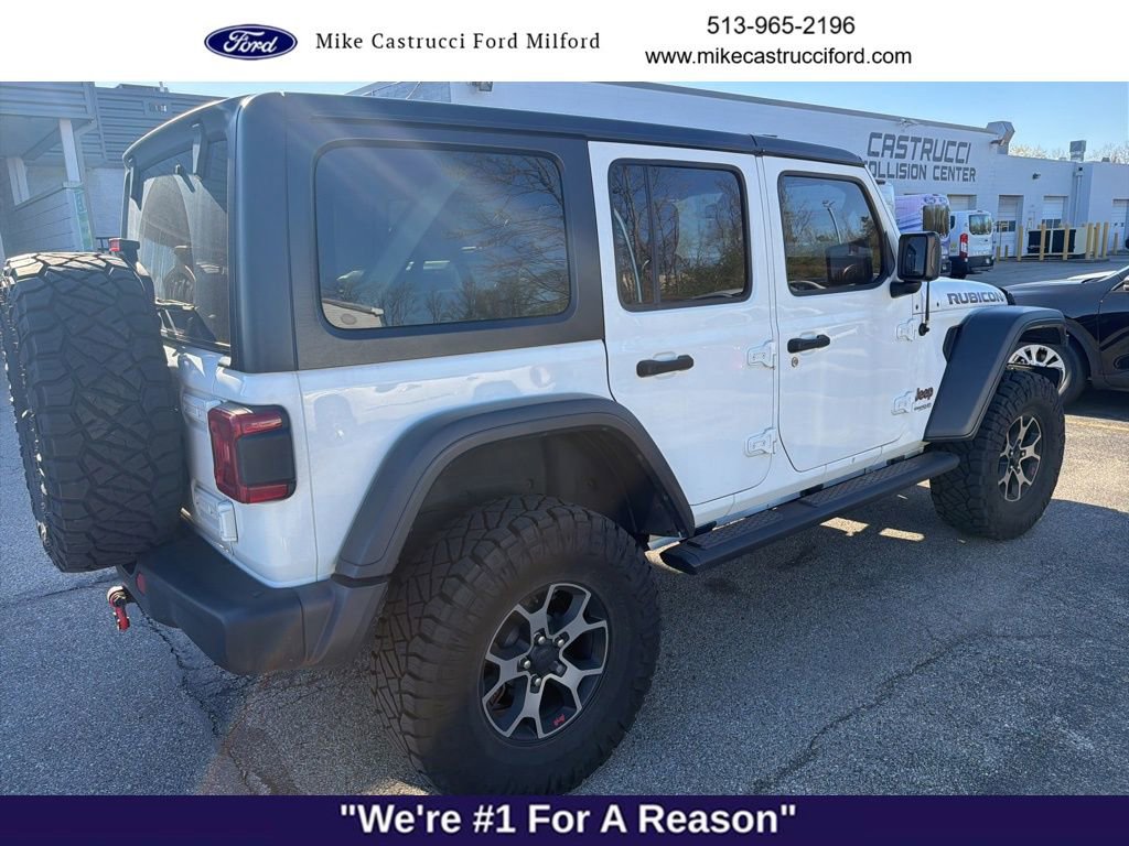 Used 2018 Jeep Wrangler Unlimited Rubicon w/ Steel Bumper Group image 4