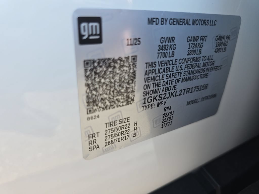 New 2026 GMC Yukon XL Denali w/ Sun & Power Step Package AWD/4WD image 40
