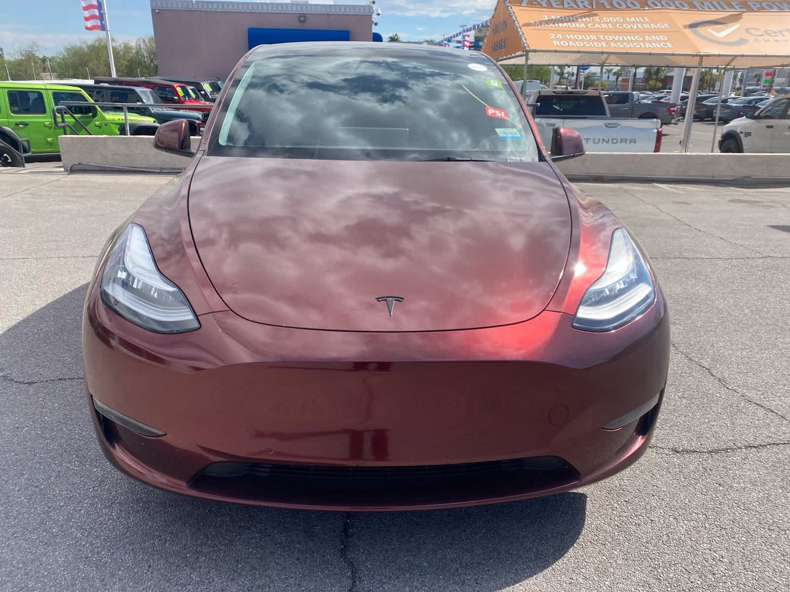 Used 2021 Tesla Model Y Long Range AWD/4WD image 2