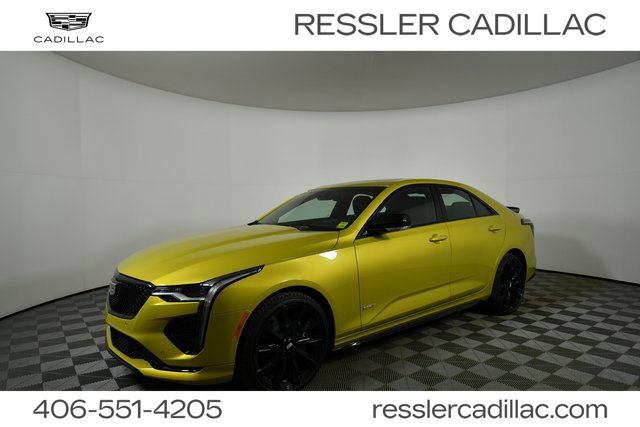 New 2026 Cadillac CT4 V w/ LPO, ONYX Package image 1