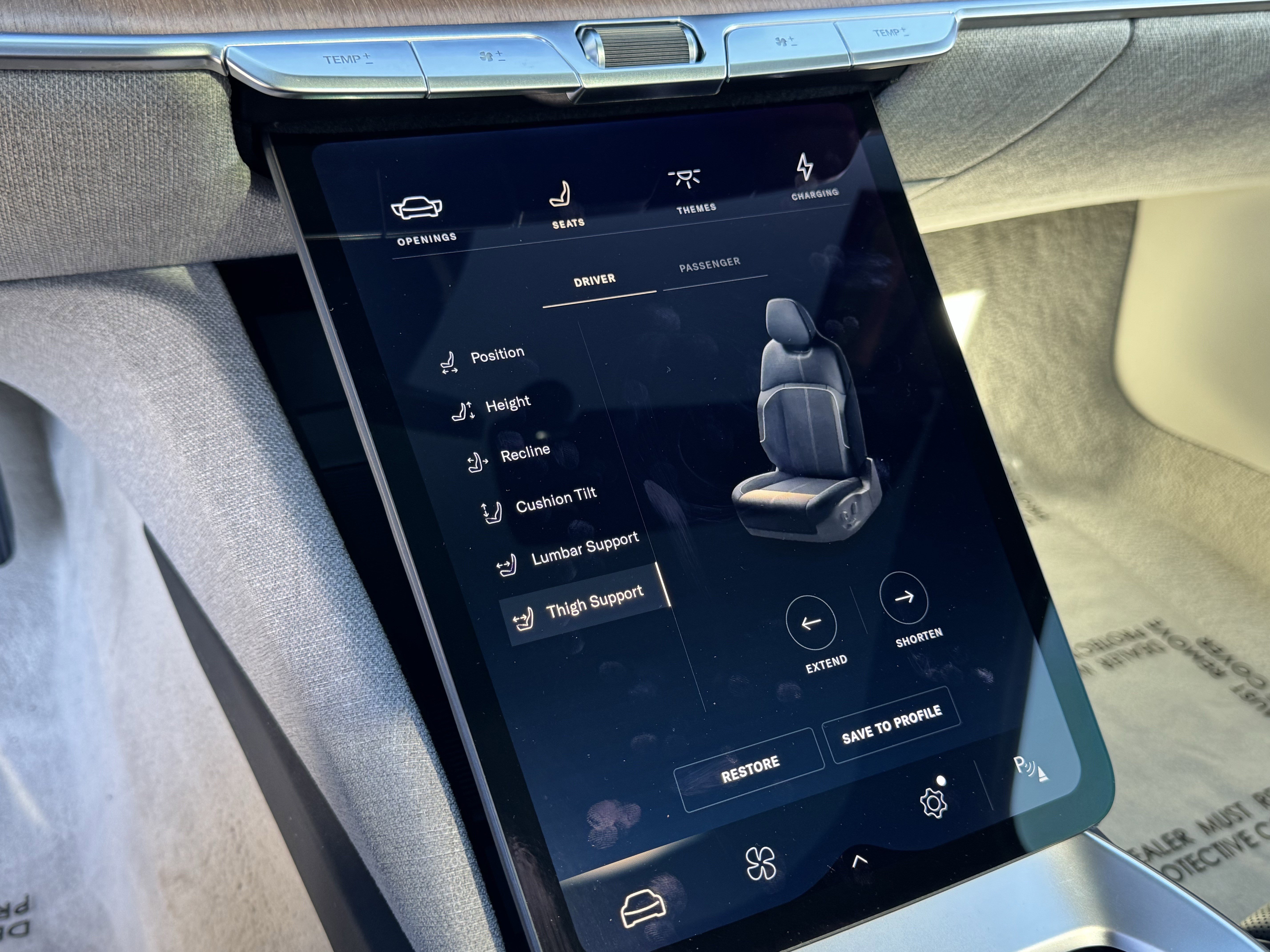 Used 2024 Lucid Air Touring image 28