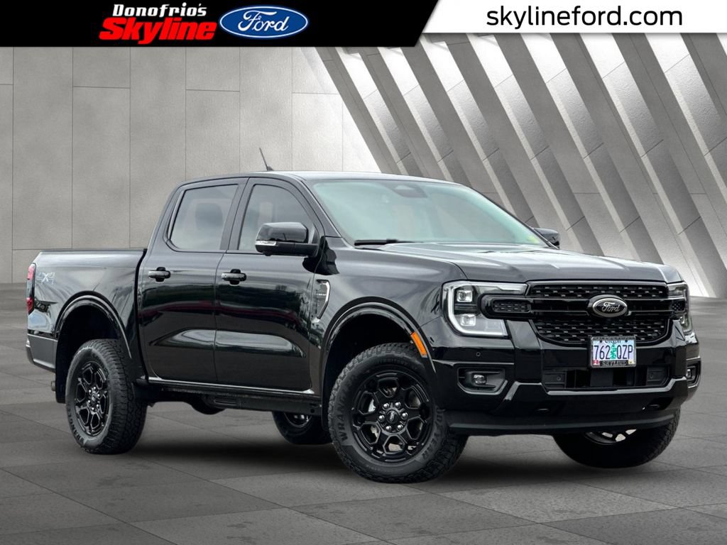 Certified 2025 Ford Ranger Lariat w/ Black Appearance Package AWD/4WD image 1