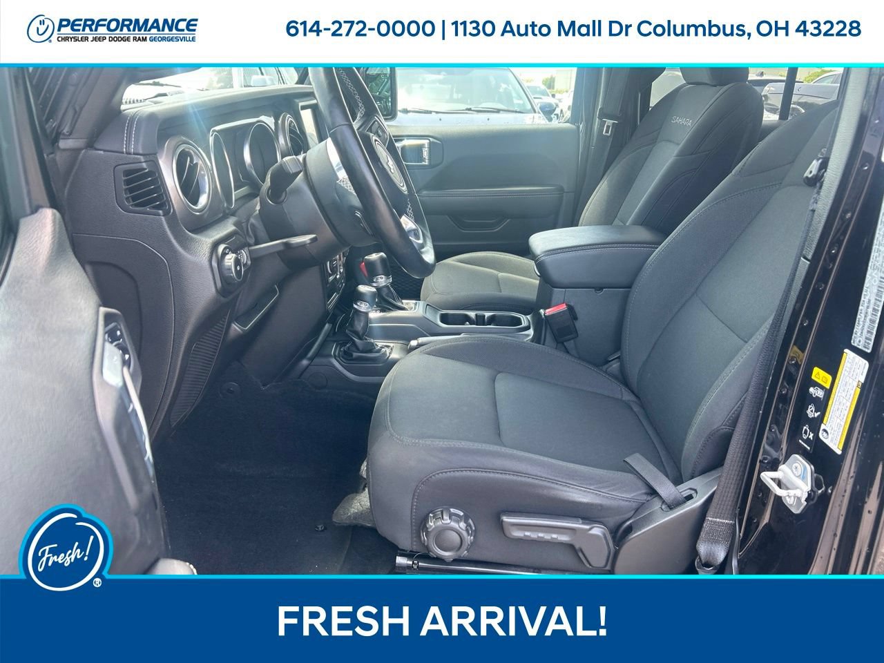 Used 2021 Jeep Wrangler Unlimited Sahara w/ Uconnect 4C Nav & Sound Group AWD/4WD image 12
