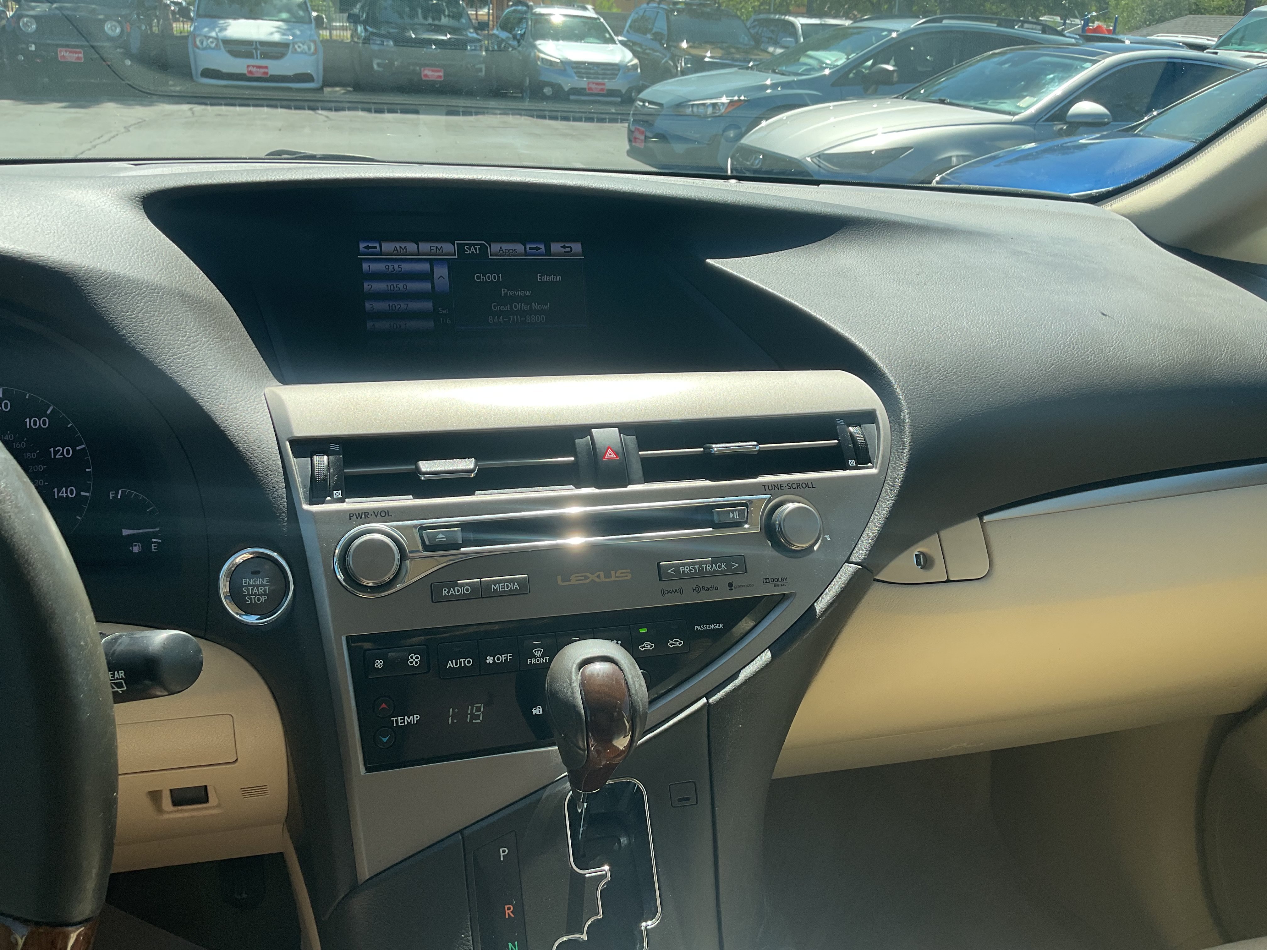 Used 2013 Lexus RX 350 AWD w/ Navigation Pkg image 9