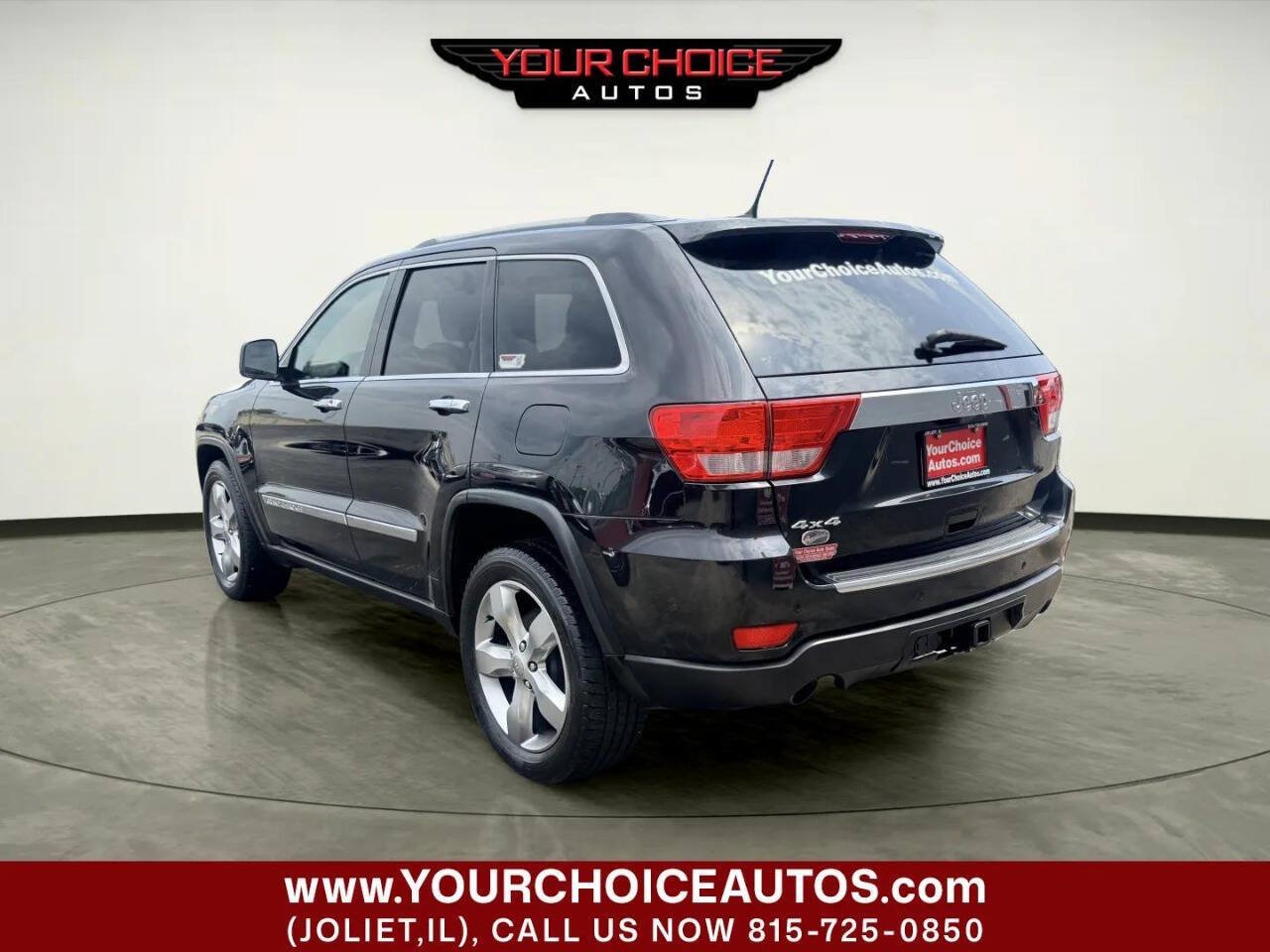 Used 2012 Jeep Grand Cherokee Overland AWD/4WD image 3