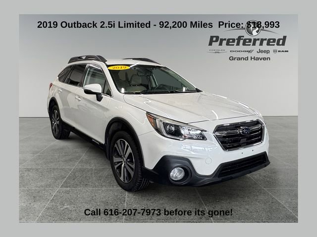 Used 2019 Subaru Outback 2.5i Limited w/ Protection Package #1 image 1