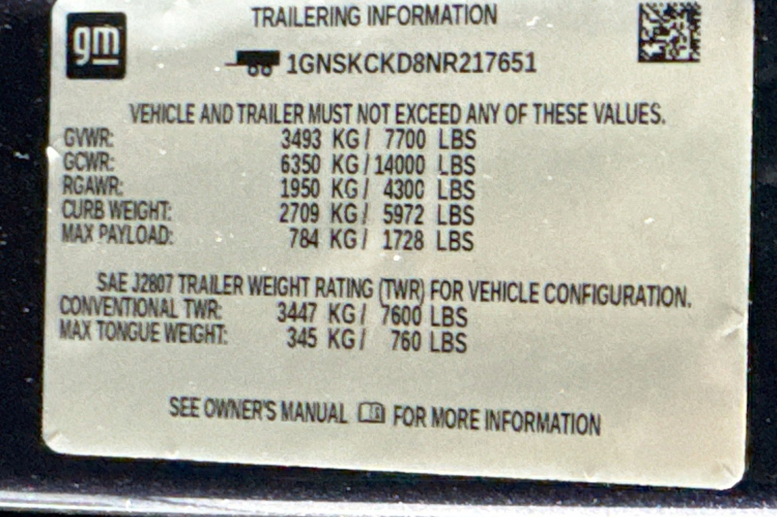 Used 2022 Chevrolet Suburban LT w/ Luxury Package image 32