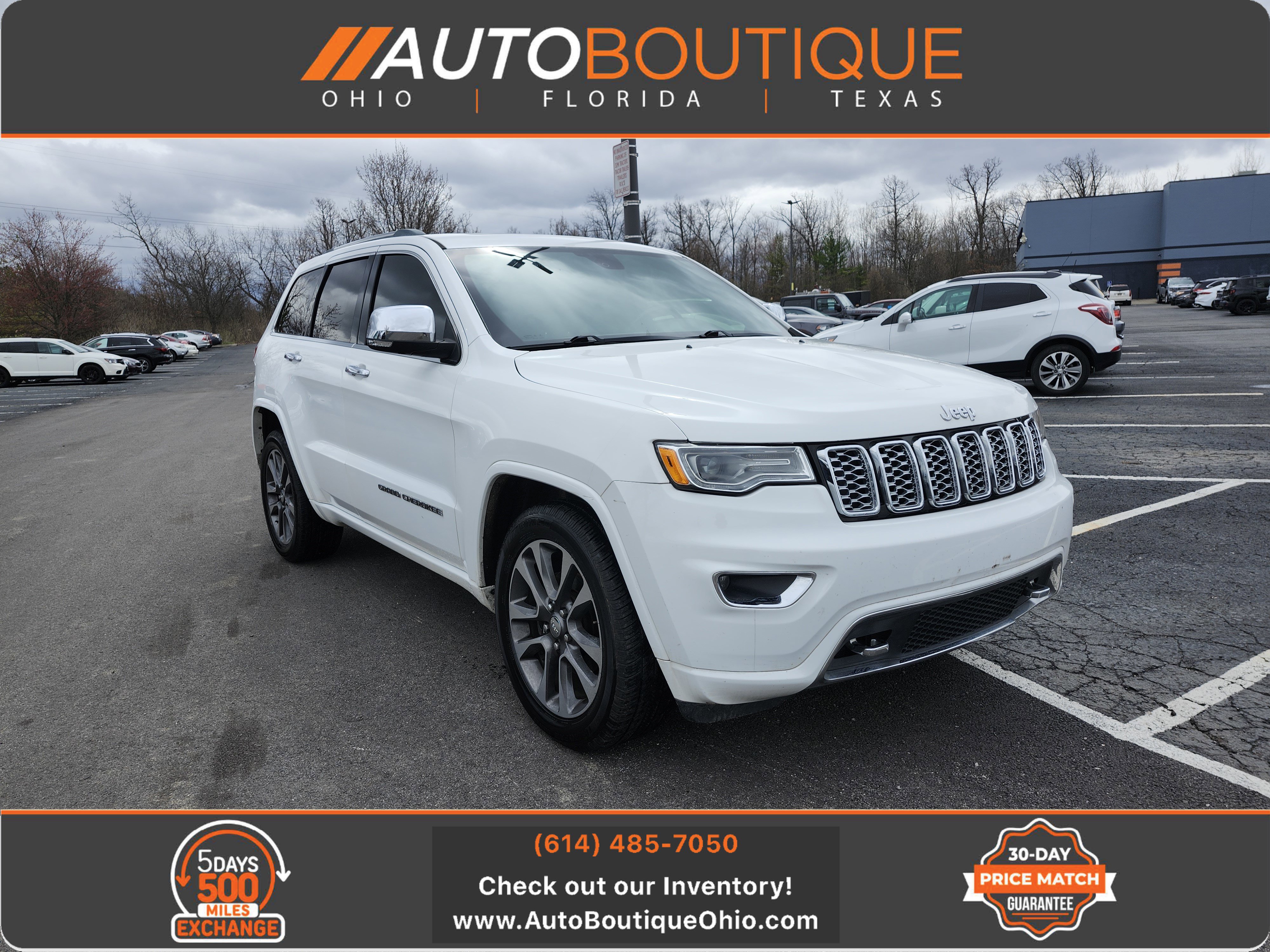 Used 2017 Jeep Grand Cherokee Overland