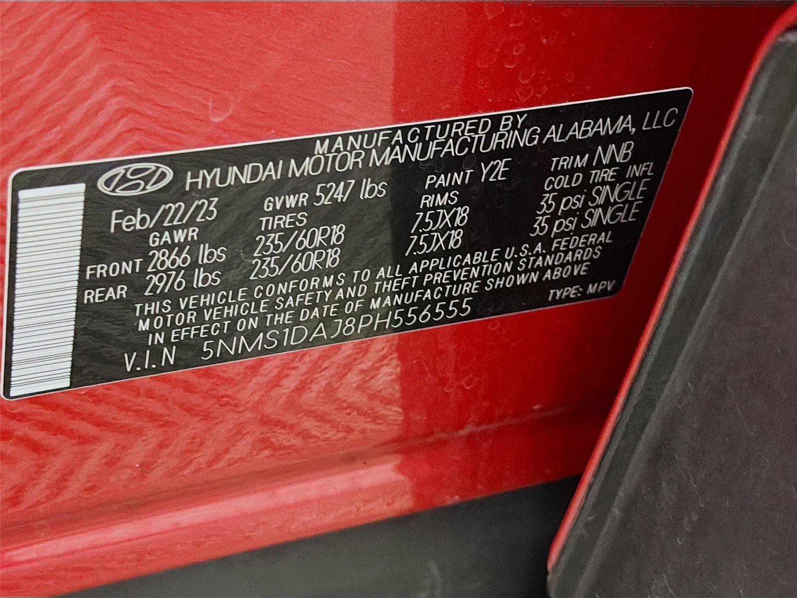 Used 2023 Hyundai Santa Fe SE AWD/4WD image 30