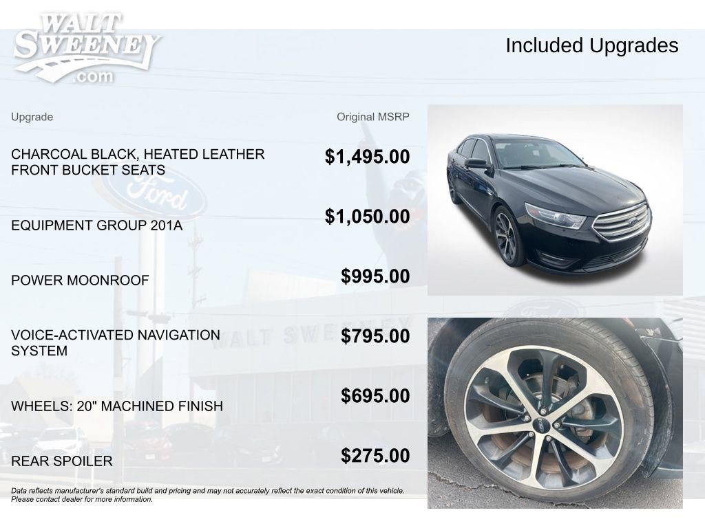 Used 2016 Ford Taurus SEL w/ Equipment Group 201A image 11