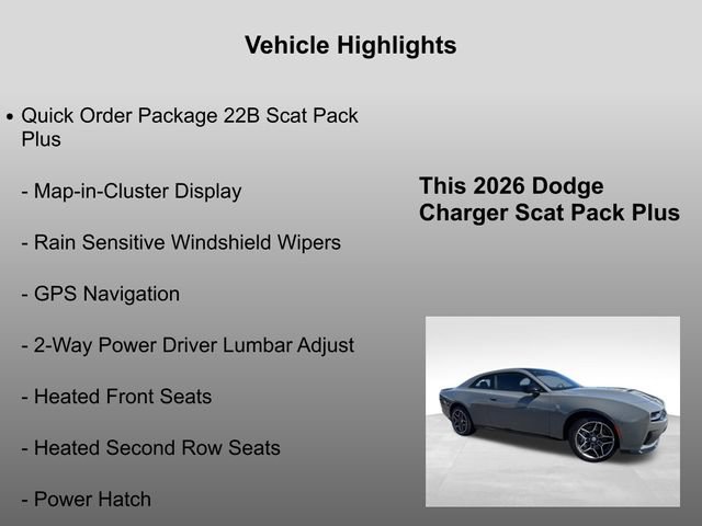 New 2026 Dodge Charger Scat Pack AWD/4WD image 26