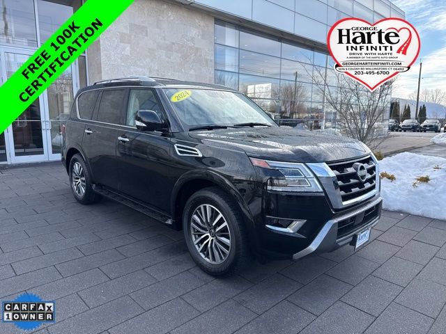 Used 2024 Nissan Armada SL w/ Captain's Chairs Package video 1