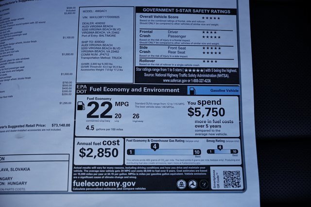 New 2026 Audi Q7 2.0T Premium Plus image 44
