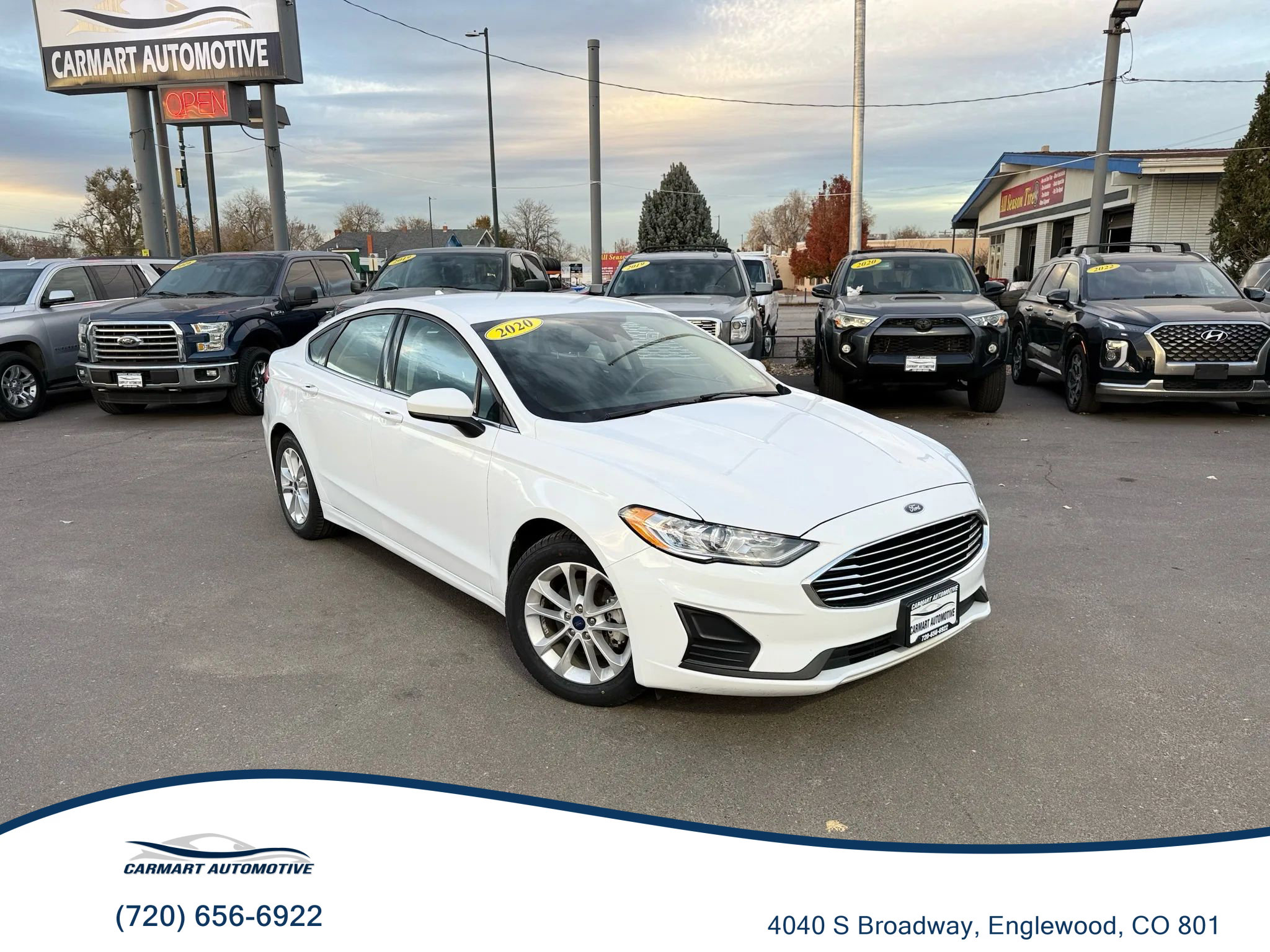 Used 2020 Ford Fusion SE