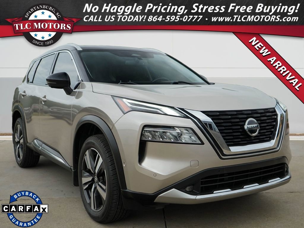 Used 2021 Nissan Rogue Platinum