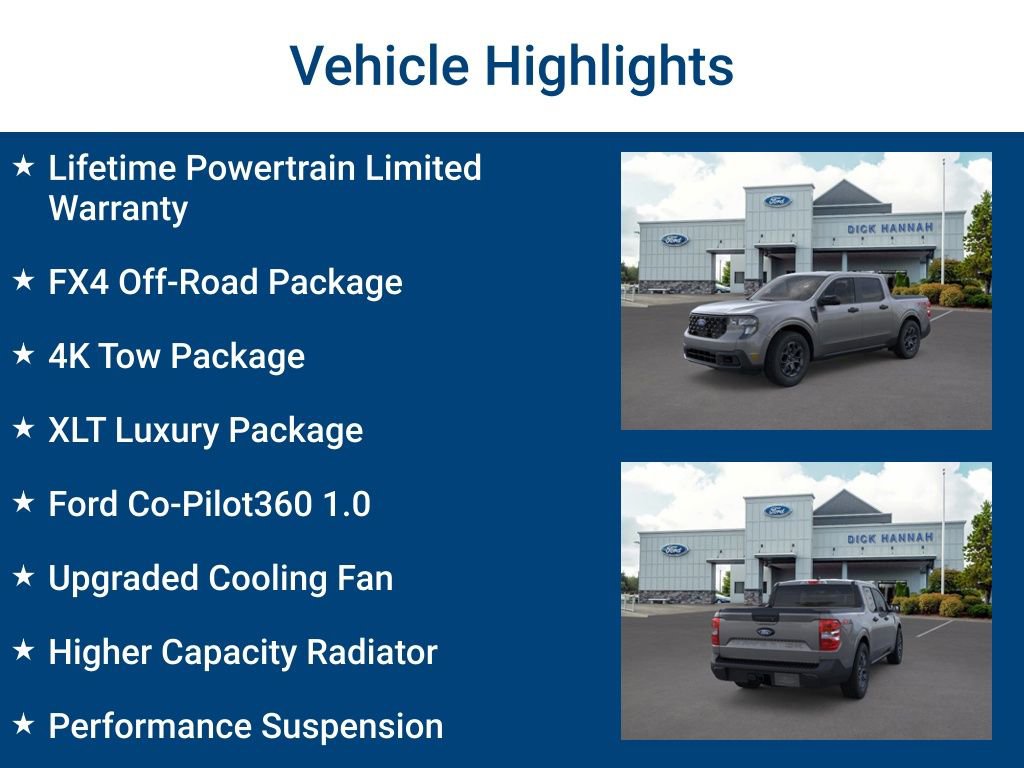 New 2025 Ford Maverick XLT w/ XLT Luxury Package image 3