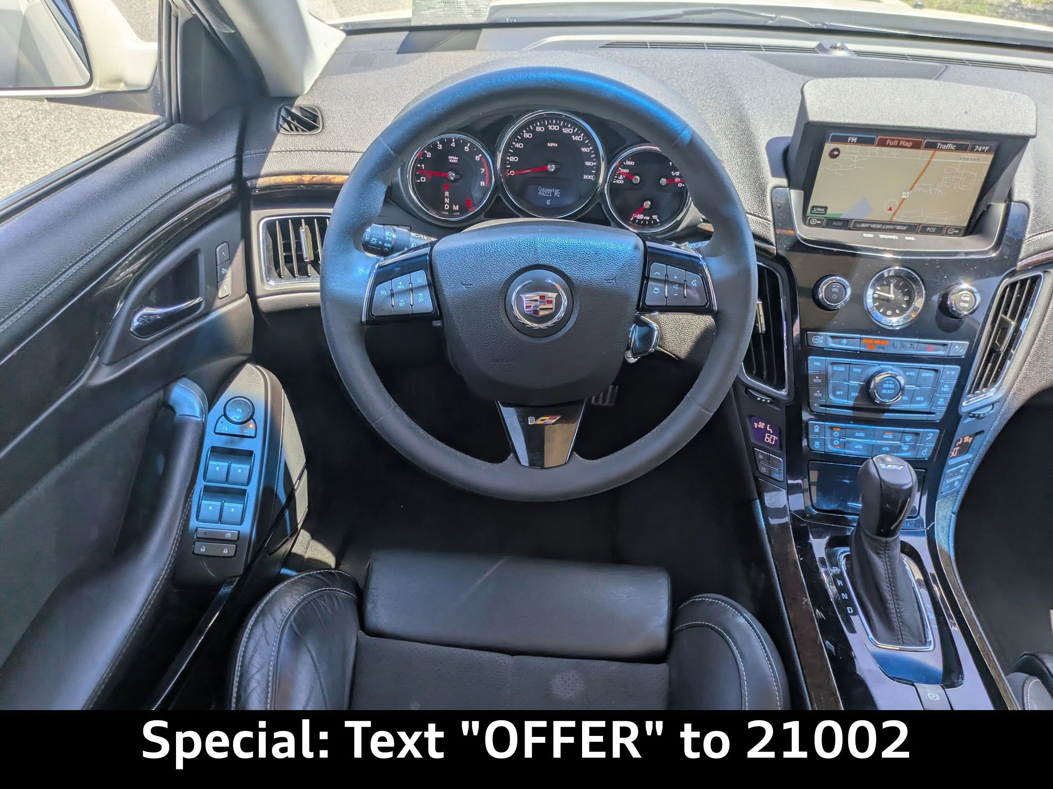 Used 2012 Cadillac CTS V w/ Wood Trim Package RWD image 18