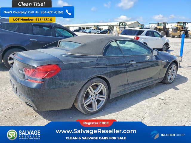 Used 2015 BMW 650i xDrive Convertible AWD/4WD image 4