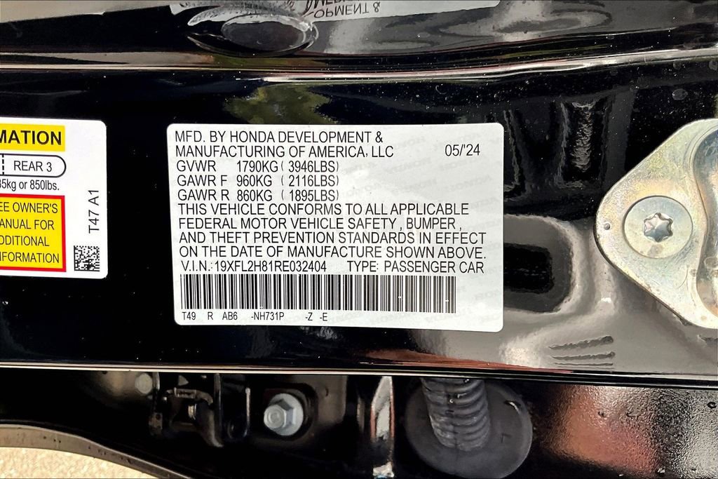 Used 2024 Honda Civic Sport image 16