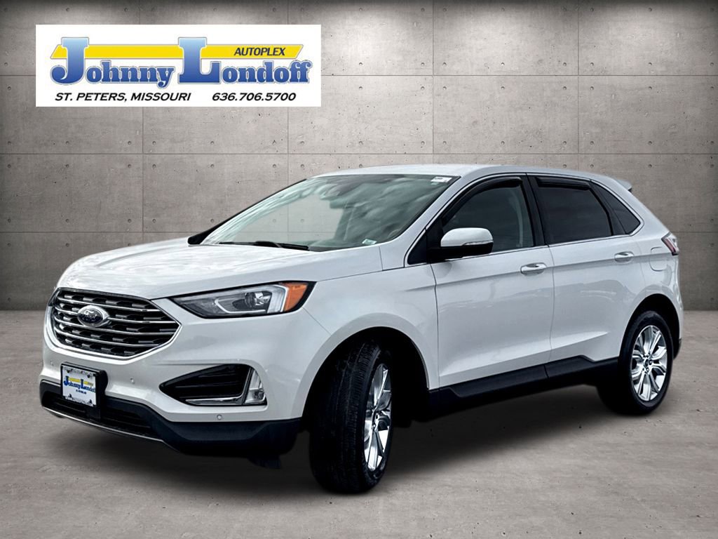 Used 2022 Ford Edge Titanium w/ Class II Trailer Tow Package image 4