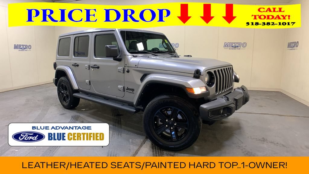 Used 2021 Jeep Wrangler Unlimited Sahara AWD/4WD image 1