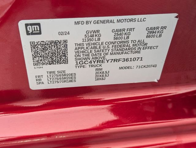 Certified 2024 Chevrolet Silverado 2500 High Country w/ Technology Package image 36