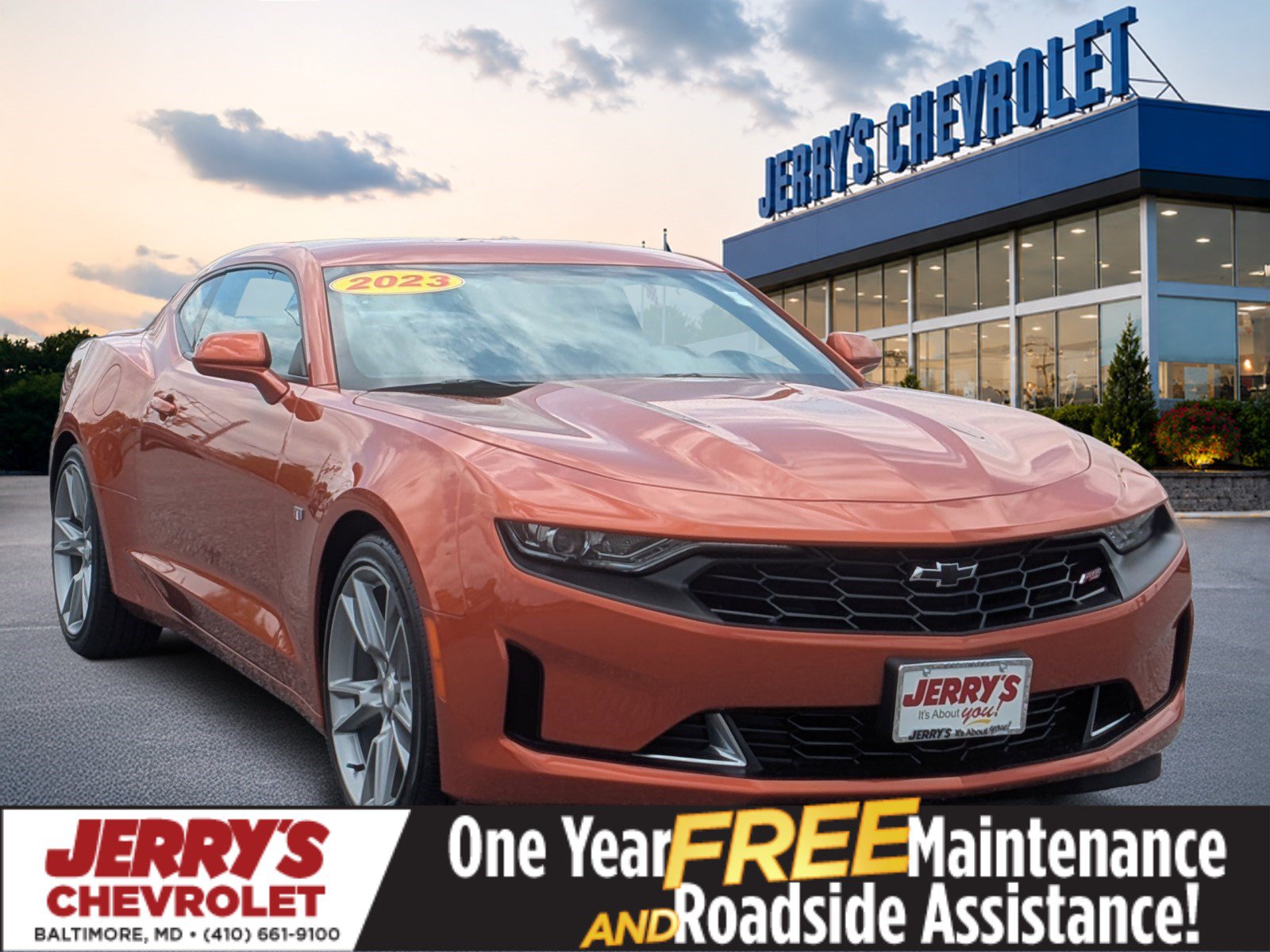 Used 2022 Chevrolet Camaro LT w/ RS Package RWD image 1