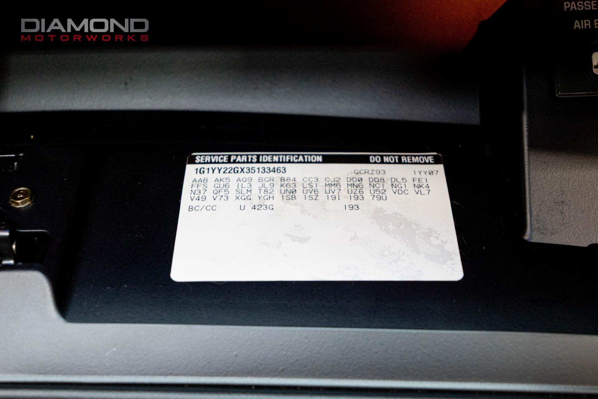 Used 2003 Chevrolet Corvette Coupe w/ Preferred Equipment Group image 91