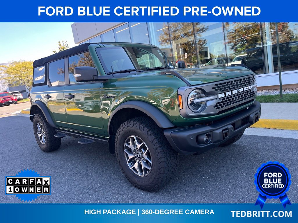 Certified 2023 Ford Bronco Badlands