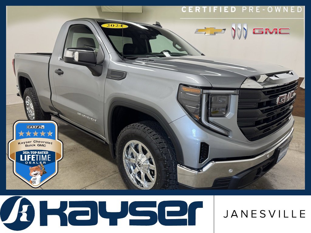 Certified 2024 GMC Sierra 1500 Pro w/ Pro Value Package