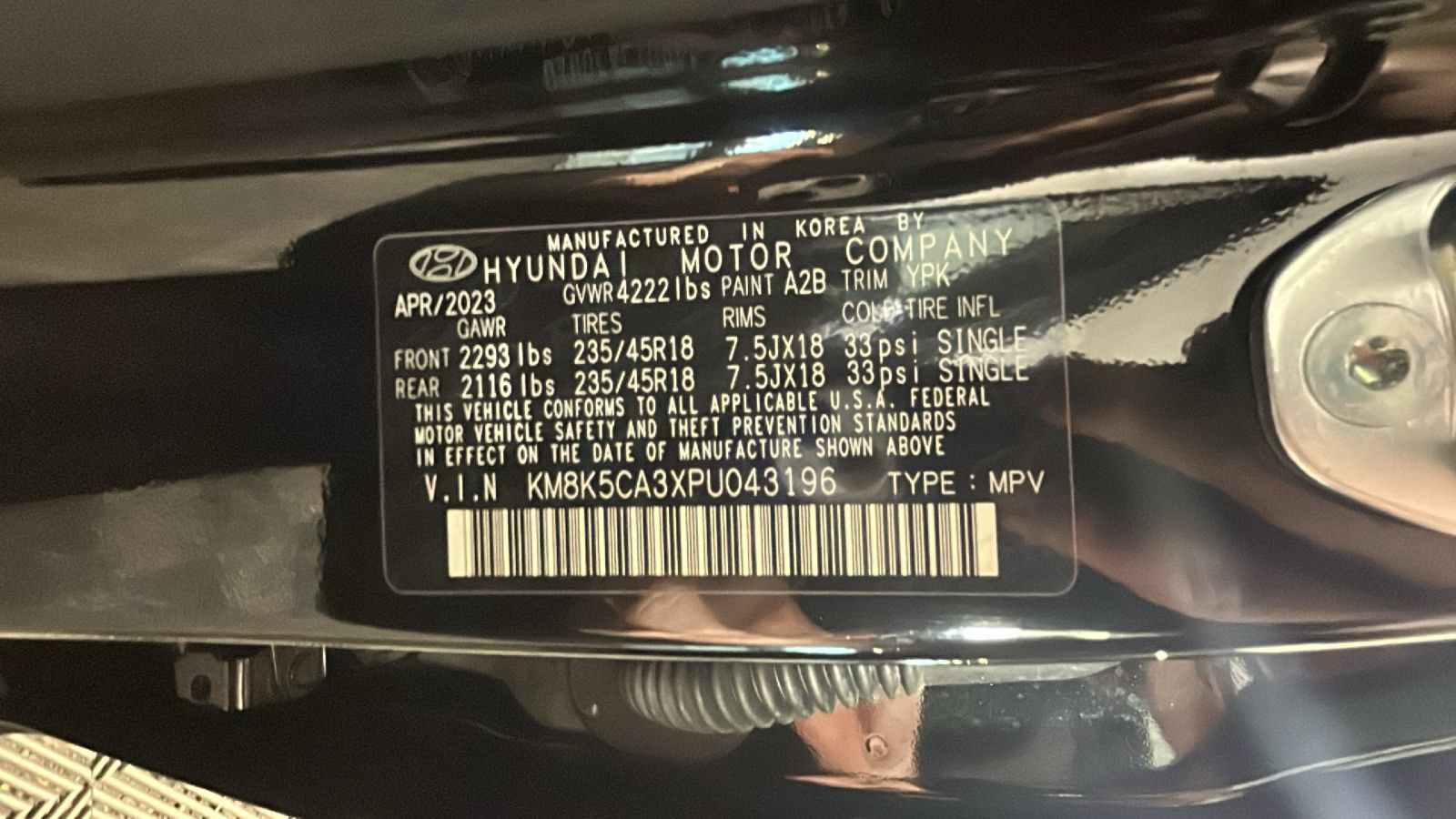 Used 2023 Hyundai Kona Limited AWD/4WD image 12