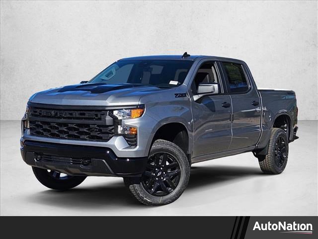 New 2026 Chevrolet Silverado 1500 Custom Trail Boss w/ Dark Appearance Package