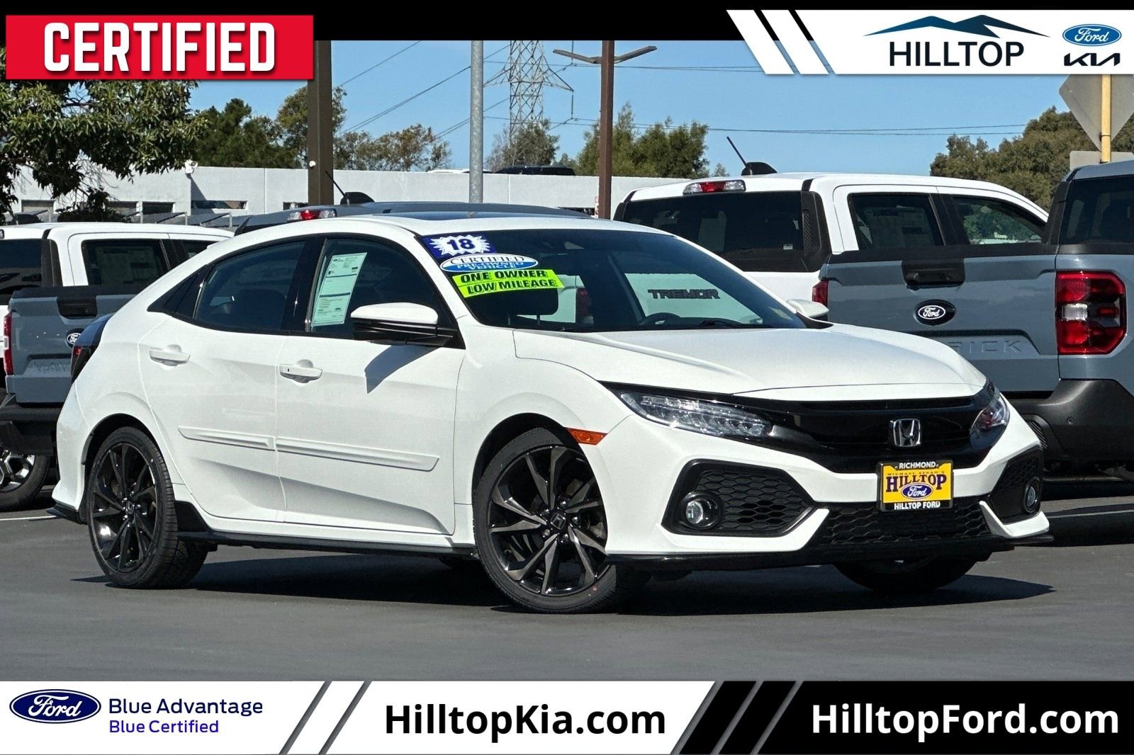 Used 2018 Honda Civic Sport Touring image 1