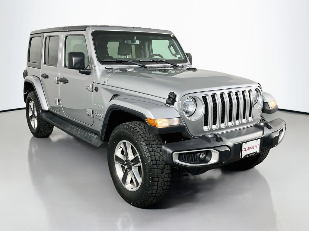 Used 2020 Jeep Wrangler Unlimited Sahara AWD/4WD image 4