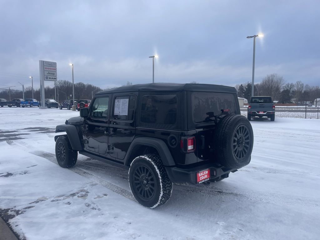 Used 2021 Jeep Wrangler Unlimited Sport image 8