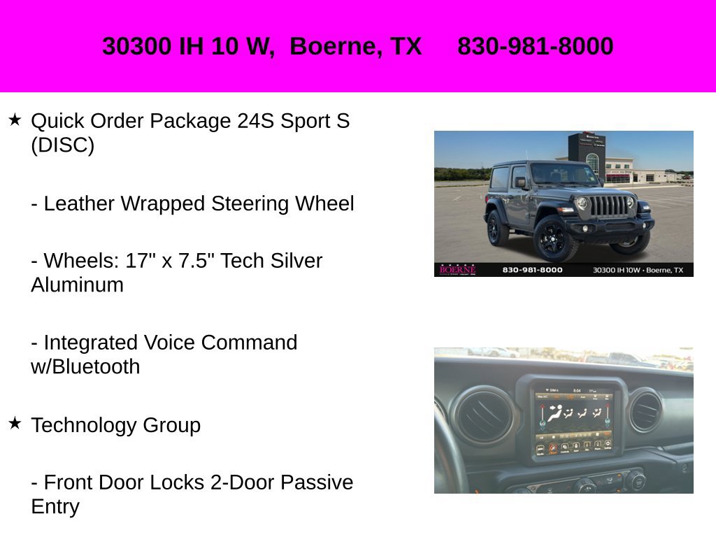 Used 2022 Jeep Wrangler Sport AWD/4WD image 30