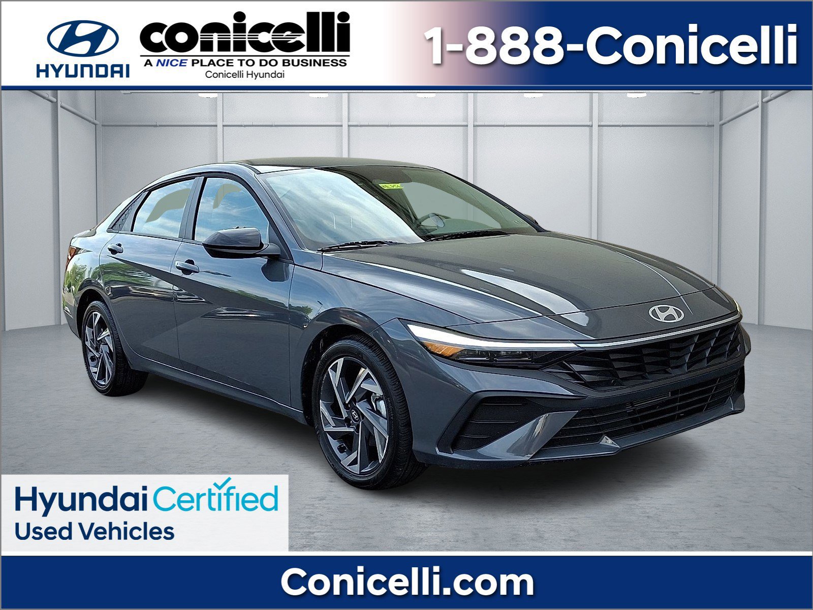 Certified 2025 Hyundai Elantra Sport FWD image 1