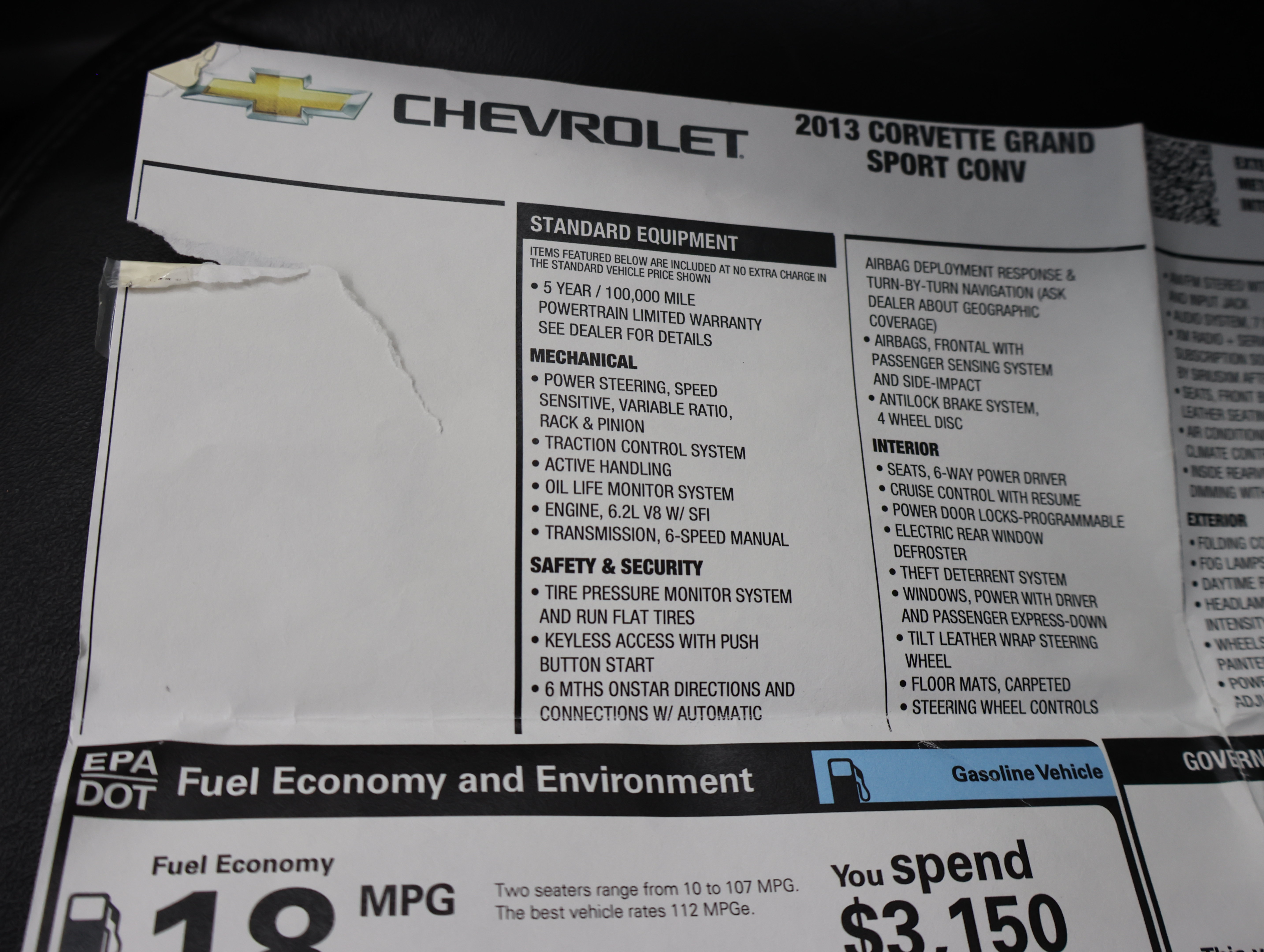 Used 2013 Chevrolet Corvette Grand Sport RWD image 44