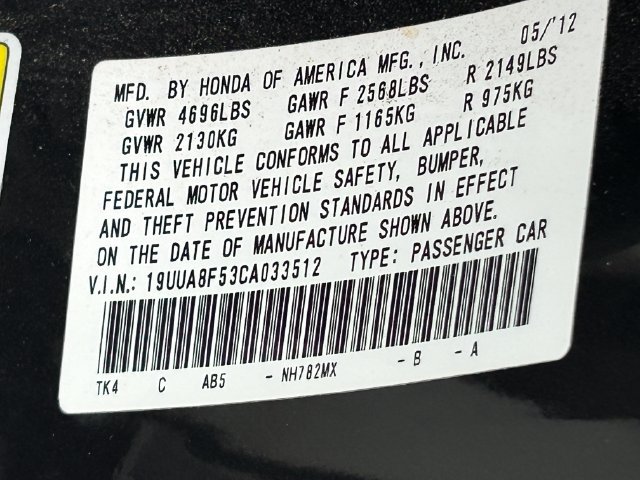 Used 2012 Acura TL w/ Technology Package FWD image 34