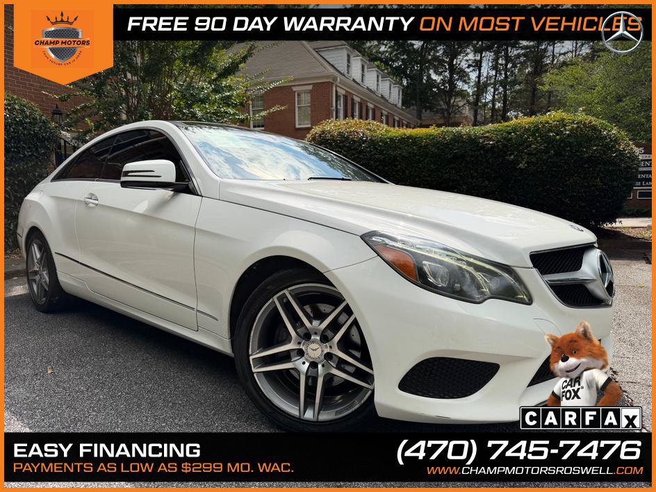 Used 2014 Mercedes-Benz E 350 4MATIC Coupe w/ Premium 1 Package image 6